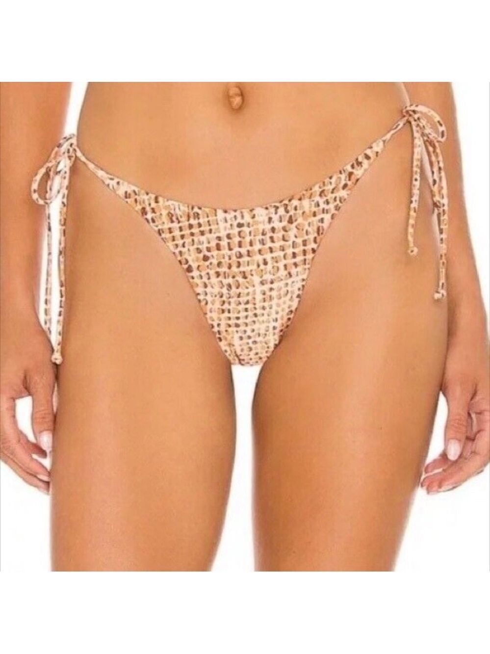 L*Space Lennox Classic Bikini Bottom Wild Bunch Pattern NWT Size M